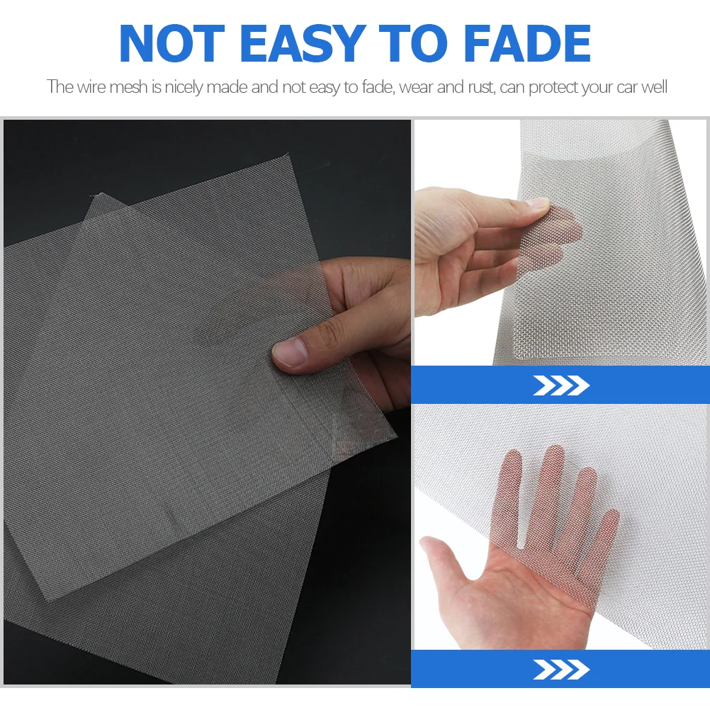 5pcs Welding Mesh Wire Mesh Screen Stainless Steel Wire Mesh for Thermoplastic Repairs