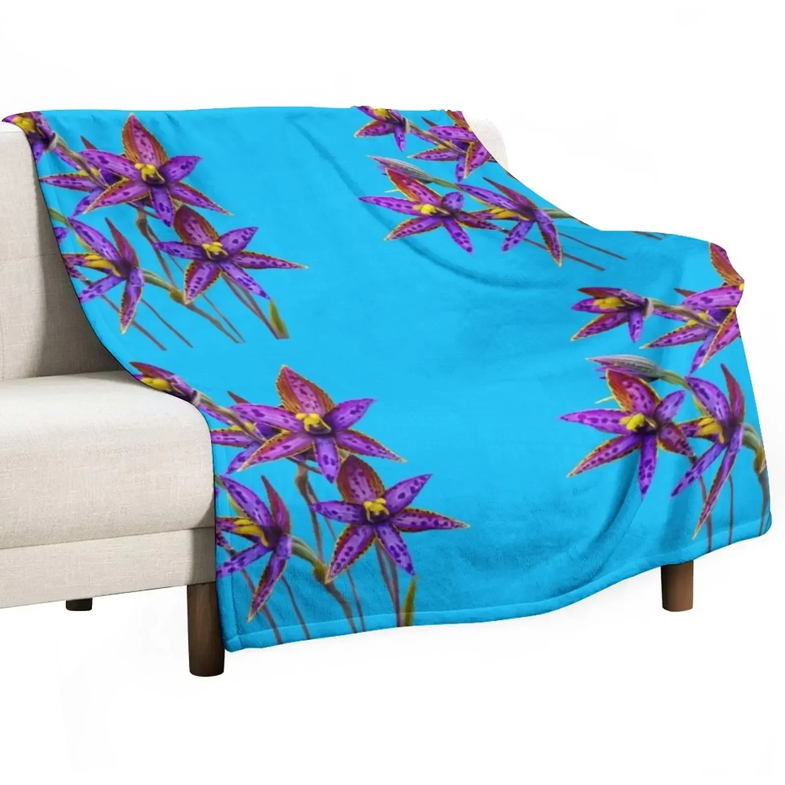 New Queen of Sheba boquet Throw Blanket Thin Winter beds For Baby Hair Blankets