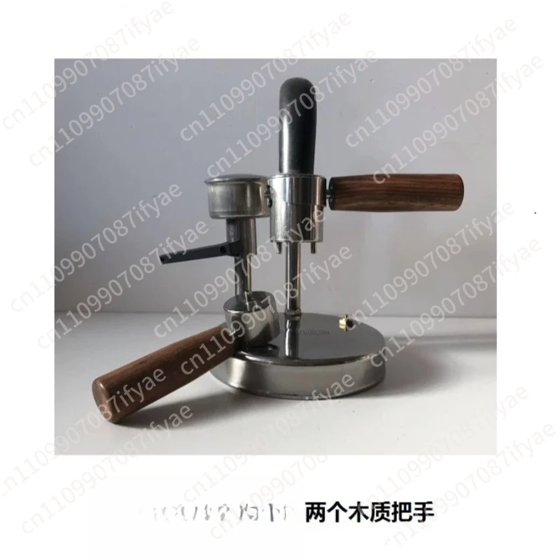 Coffee Machine Home Open-air Office Espresso Pot Stainless Steel Manual Coffee Maker
