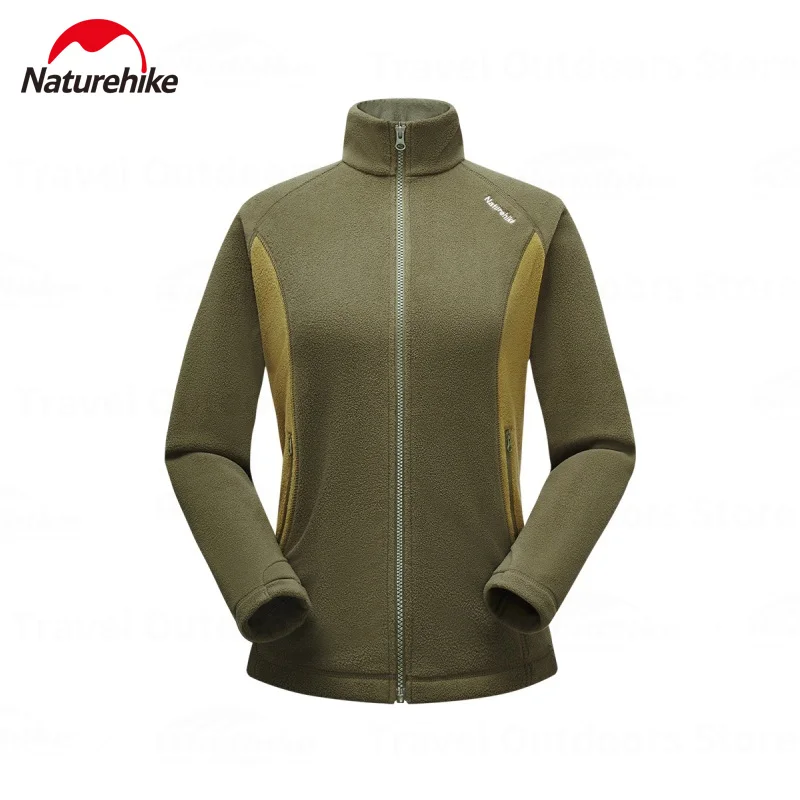 

Naturehike Outdoor Women's Jacket Warm Polar Fleece Liner Lightweight Fleece Inner Wear Jacket Winter Camping Hiking Clothing