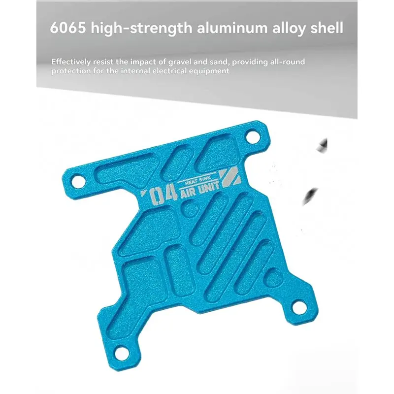 【CYBER MONDAY】Heat Sink For DJI O4 Air Unit Lightweight Aluminum Heat FPV Drone Video Transmission Upgrade Aftermarket Parts
