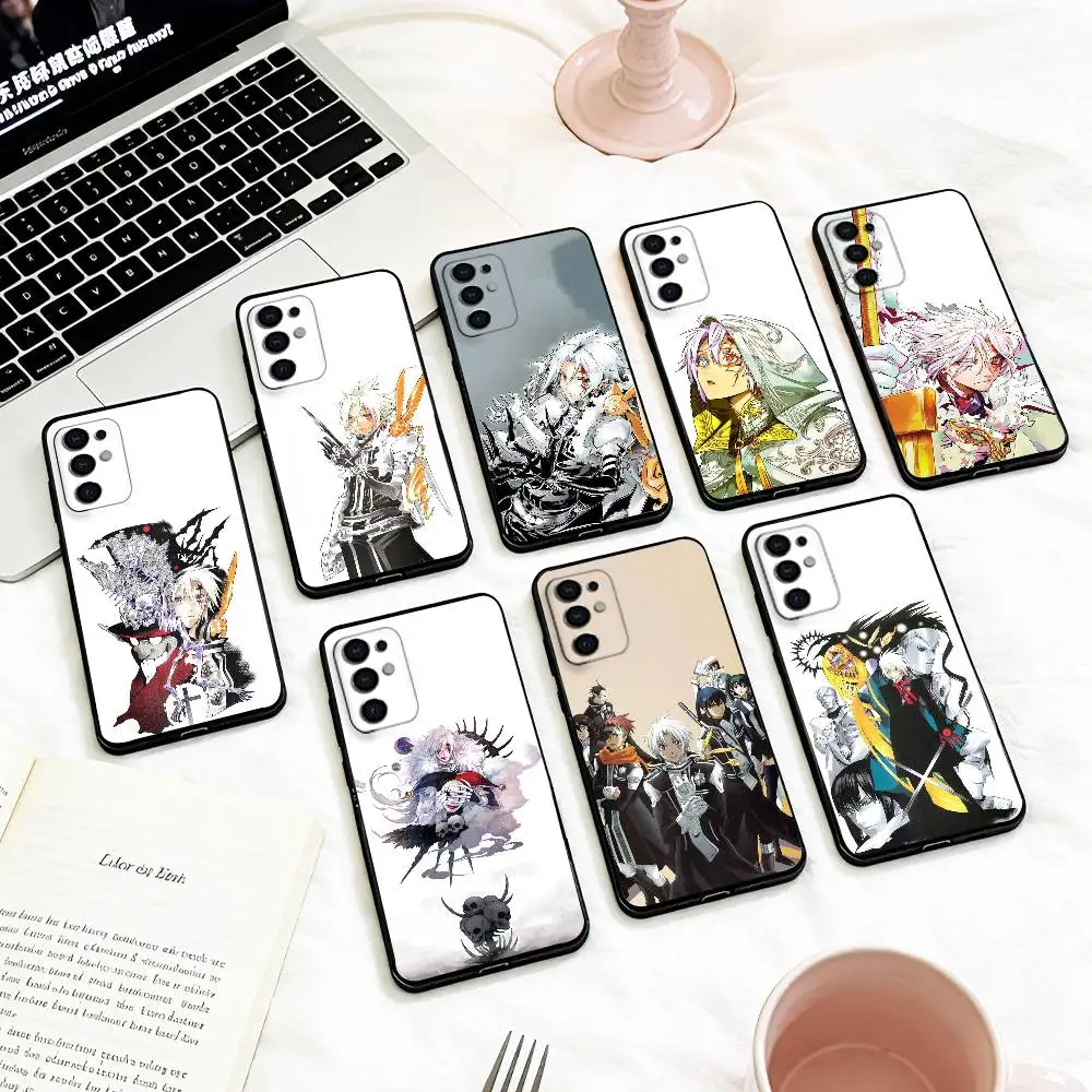 Funda de teléfono D.Gray-man A-Allen Walker para Samsung S 25,24,23,22,30,21,10,9,Ultra,Plus,Lite,FE,4,5 G, funda negra suave