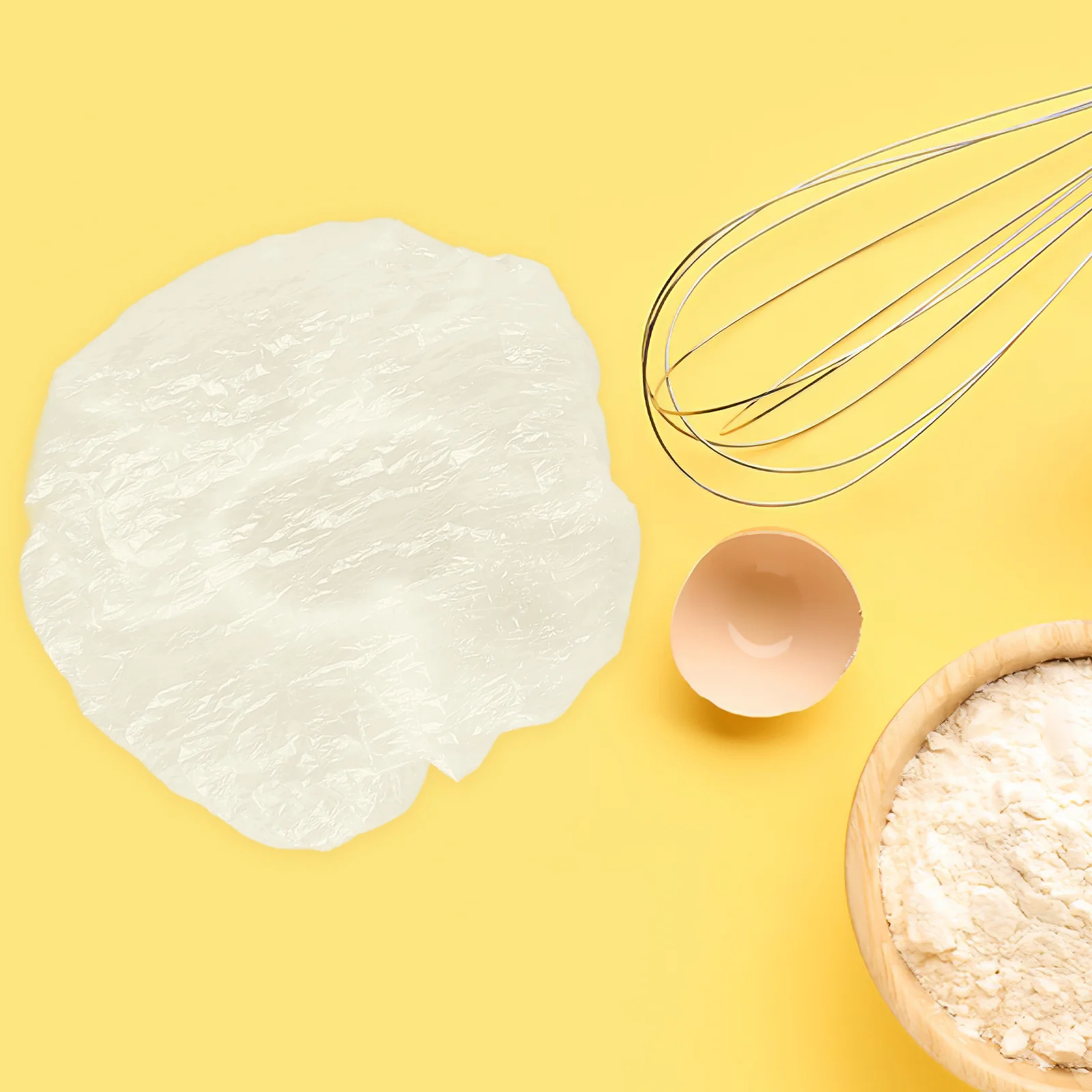 

300Pcs Elastic Bowl Covers Bread Proofing Cover for Baking Kitchen Clear Covers for Bread Rising Sourdough Dough Fermentation