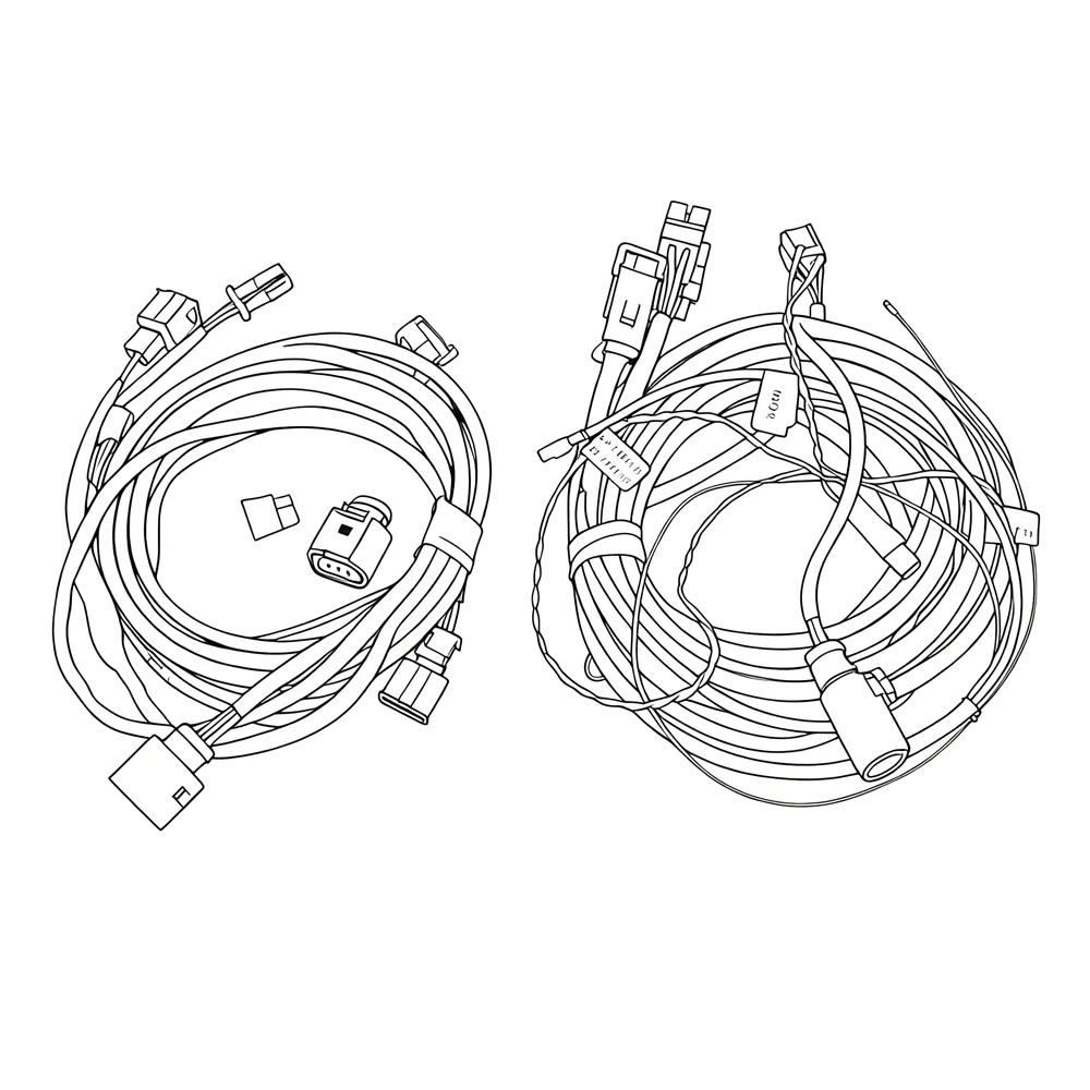 Trunk Power Tailgate Tow Bar Electrics Kit Harness Wire Cable - For VW T-ROC Kodiaq Passat B8 Sharan Touran B7 R36 TIGUAN Q2