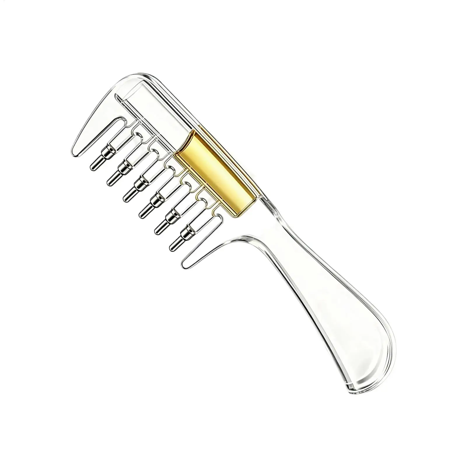 Scalp Applicator Liquid Comb Essential Oil InfusionHair Comb Rolling Ball Scalp Massager Essential Applying Hair Styling Tool