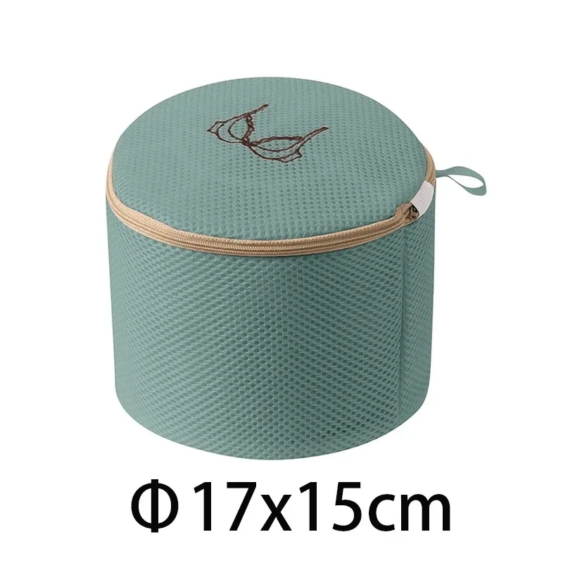 1PC Laundry Bag Fine Mesh Embroidery Print Laundry Pouch Household Clothes Cleaning Washing Bags For Washing Machines New view 6