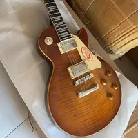 Free Shipping Jimmy Page Number Two VOS Electric Guitar Standard LP Guitar Ebony Fretboard Little Pin Tone Pro Bridge