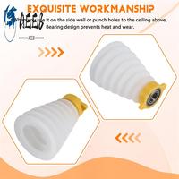 AEE8-Drill Dust Collector Drill Dust Cover Rubber Scalable Drill Dust Cover Collector For Ceiling Electric Hammer Dust Bowl
