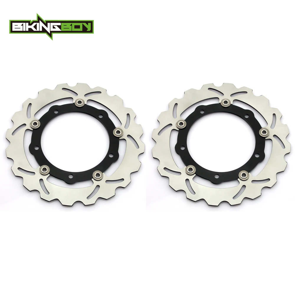 BIKINGBOY Front Brake Discs Rotors Disks For MT-07 ABS 14-23 Tracer 16-23 17 18 XSR 700 ABS 2015-2023 XTZ 700 Tenere 19-23 20 21