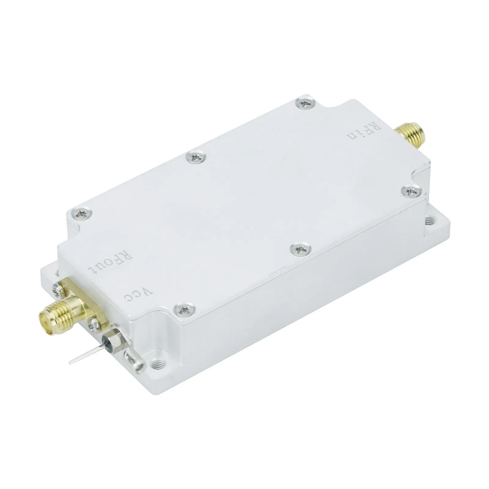 Amplificador de potencia RF 1,2-1,6 GHz 12W Salida 20-28V 40dB Accesorio RF de alta ganancia con conector hembra SMA