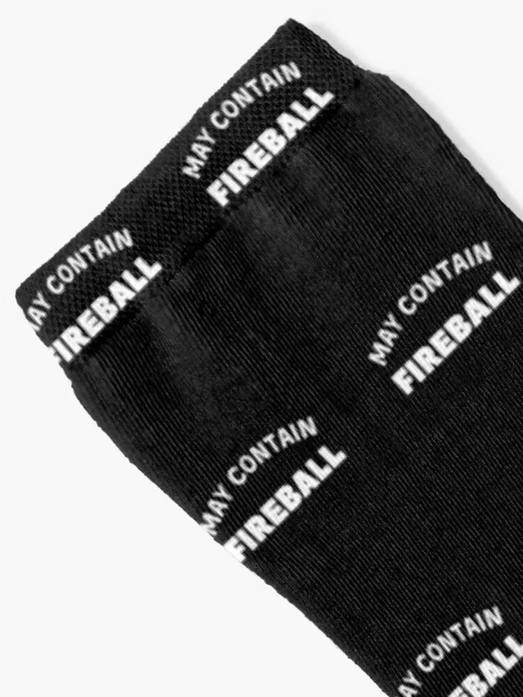 May Contain Fireball vintage Drinker Gift Socks Lots Wholesale Women Socks Men's