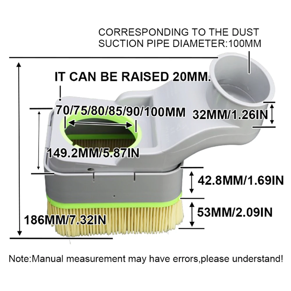 CNC 스핀들 더스트 커버 슈 컬렉터, 더스트 부트 클리너, CNC 타각기 스핀들 모터 라우터용, 70mm, 75mm, 80mm, 85mm, 90mm, 100mm