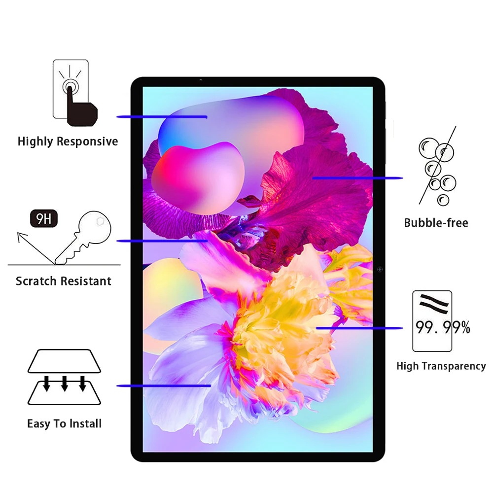 2 Pacsk Tablet Tempered Glass Screen Protector For Teclast P30HD 10.1 inch Screen Protector Protective Film For Teclast P30 HD