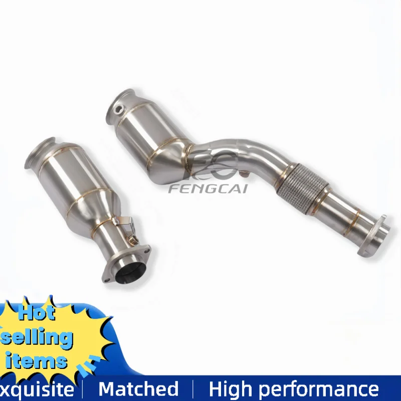 

Выхлопная труба из нержавеющей стали с высоким расходом для BMW G8X M2 M3 M4 S58 3,0T, модернизация модификации выхлопной системы каталитического нейтрализатора