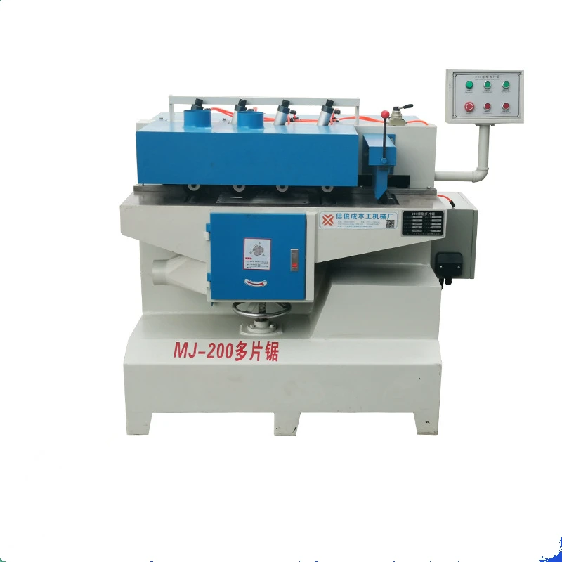 MJ-200/300 Woodworking Vertical Multiple Wood Electric Multi-blade Saw square Wood Multi Blade Rip Saw Wood Cutting Machine