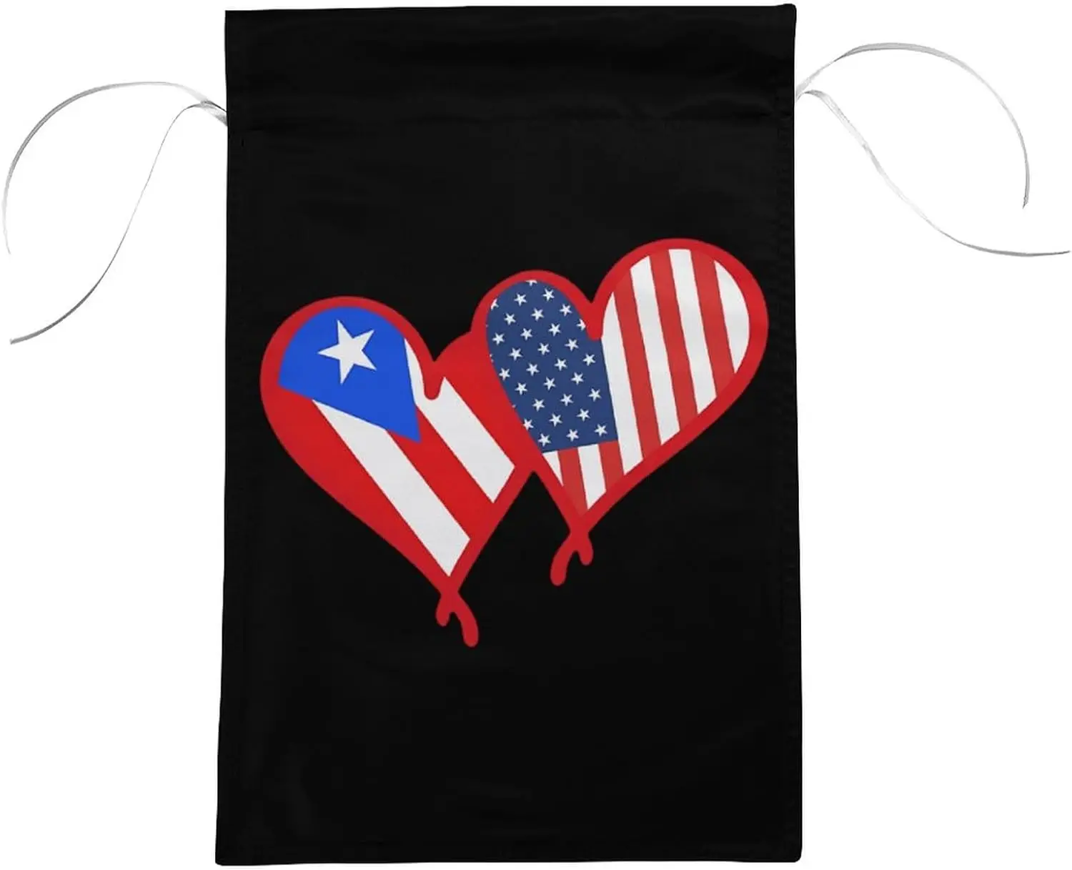 US And PR State Flag Funny Welcome Spring Garden Flag Novelty Double Sided Printed Yards Outdoor Flags 12 X 18 Inch YYN UUV  SSL