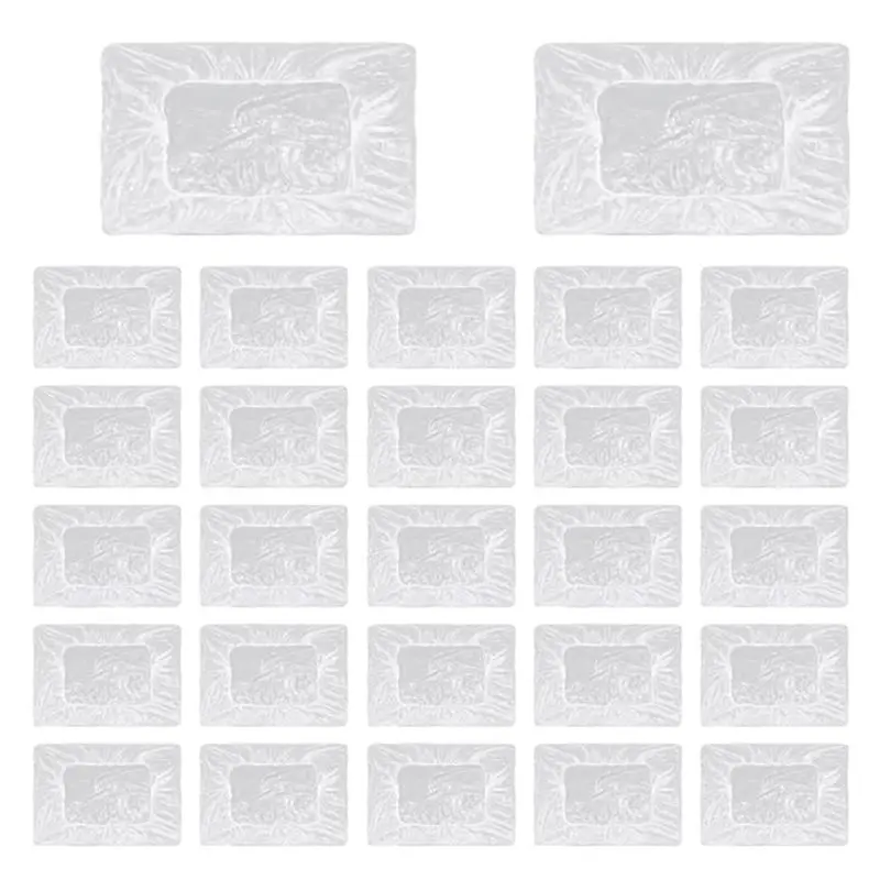 A26F-50Pcs 9-Inch Disposable Paint Tray Liners - Plastic Paint Palettes For Brushes, Rollers, Home Renovation