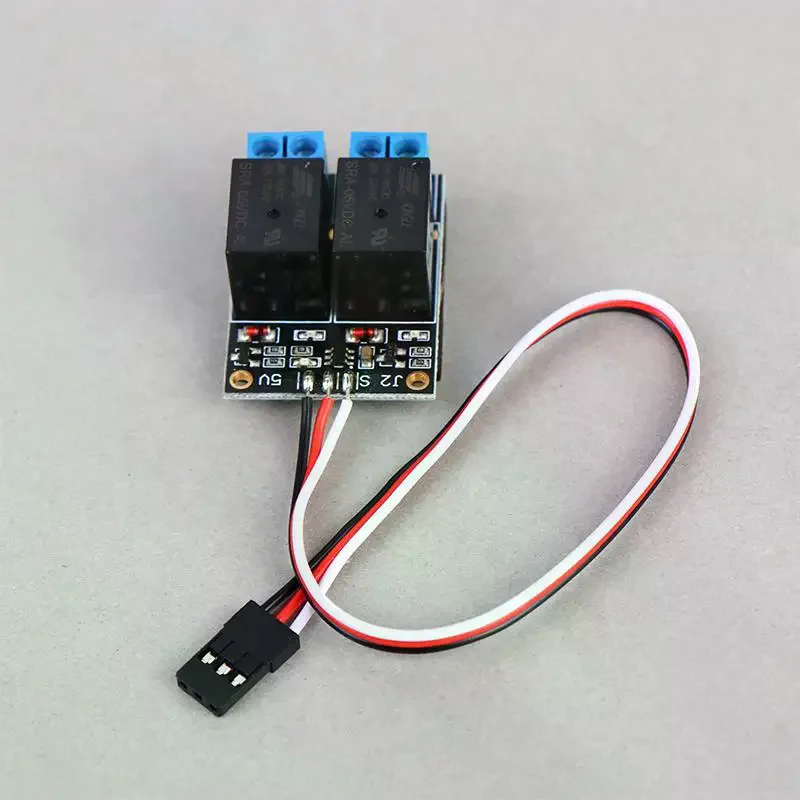 PWM Relay Switch 2 in 1 Remote Control Light Electronic Module Easy Install for DIY RC Model Modification Projects