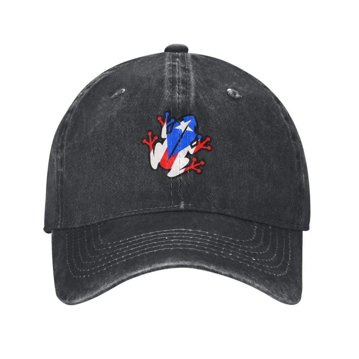 Coqui,Puerto Rican frog Baseball Cap Military Cap Man fishing hat Women's Beach Men's