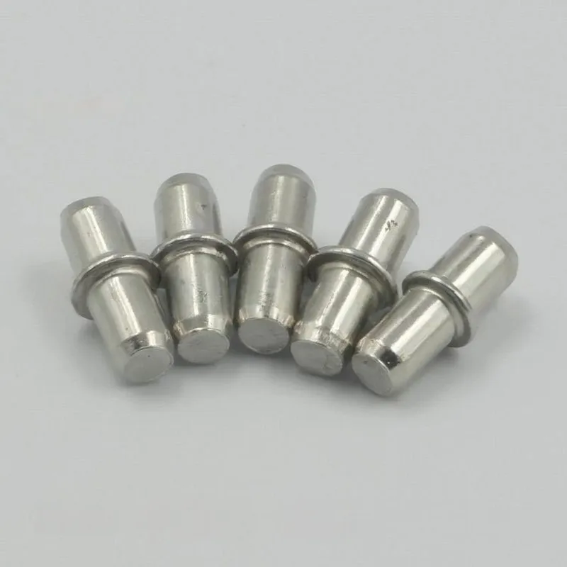 27 pcs Iron Cabinet Pegs, Sturdy Load Bearing, suitable for Cabinet Shelving, Compact Peg Design, Multipurpose