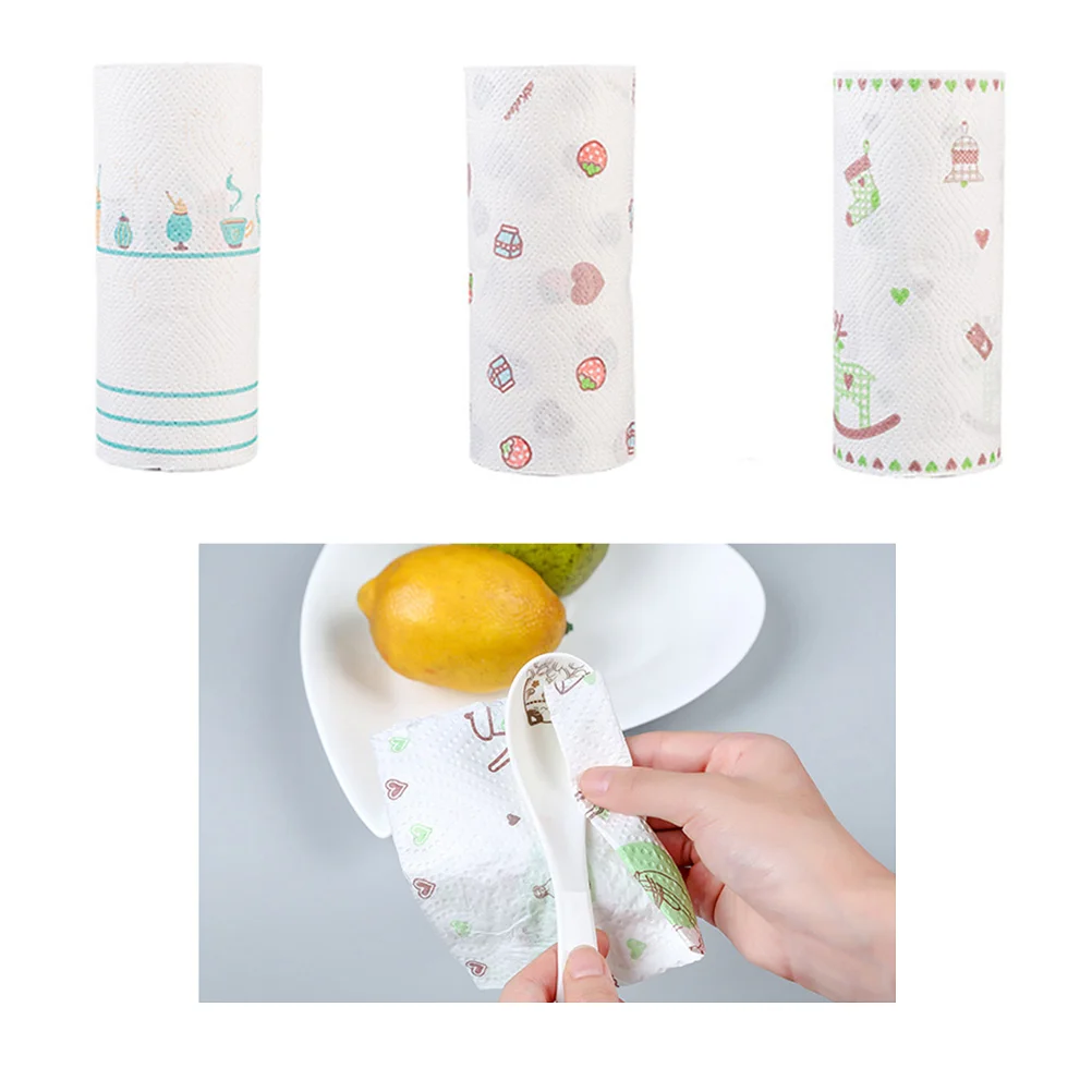 

1 Roll Multi-Purpose Disposable Kitchen Paper Hand Drying Oil Blotting Butcher Paper Roll with Premium Absorbency for Kitchen (