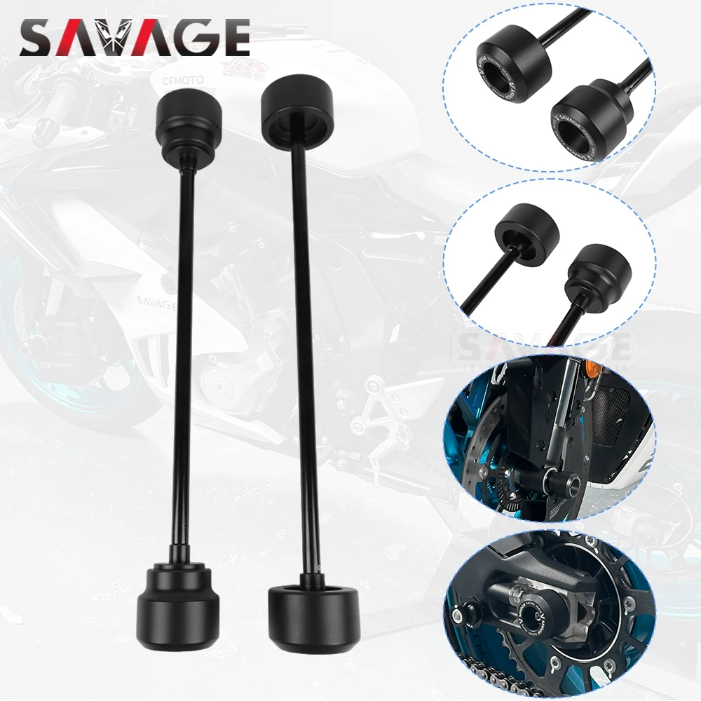 ل CFMOTO 675SS 675SR 675SR-R NK675 675 SR/NK/SS/SRR 675NK SR675 المحور عجلة المنزلق الإطار تحطم المتزلجون هدية الحماية
