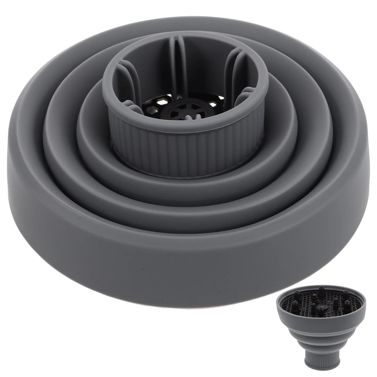 

Hair Dryer Nozzle Collapsible Travel Attachment Salon Concentrator Diffuser Tip Hairdressing Accessories Blow