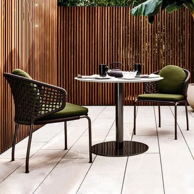 Modern rattan plant rattan sofa set with waterproof seat cushion multifunctional outdoor garden courtyard balcony furniture