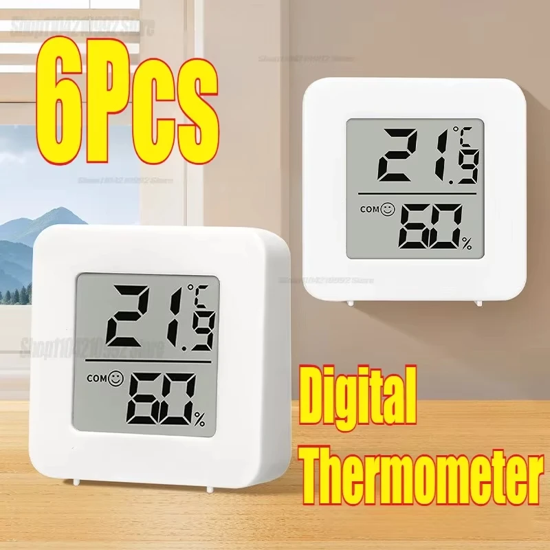 

Mini LCD Digital Thermometer and Hygrometer for Indoor Room Temperature and Humidity Meter with Sensor Gauge Weather Station Set
