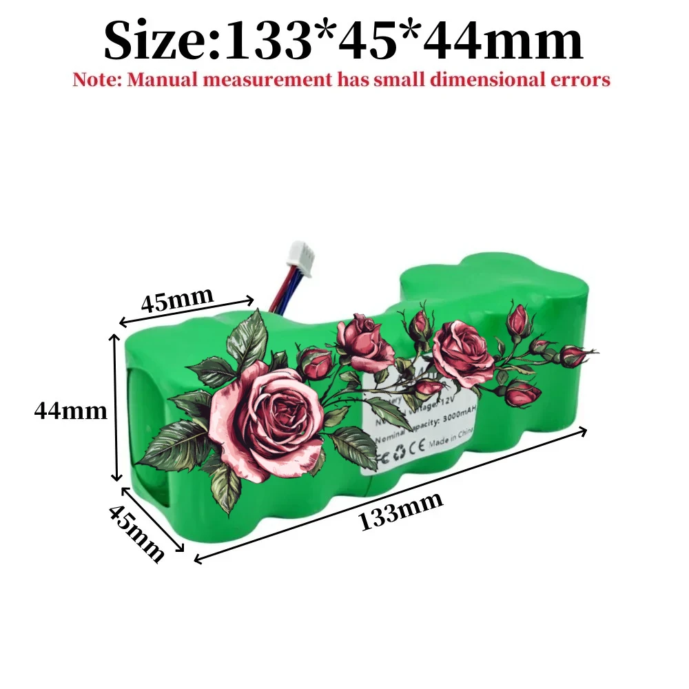 

Сменный аккумулятор NI-CD 12 В для робота-пылесоса Ecovacs DE33 DD35 DE55 DE5G DM88 DG710 DG716 Deebot OZMO 610 901 902