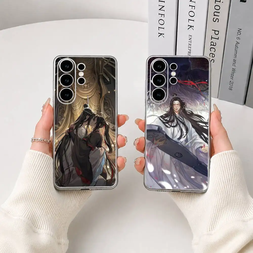 Grandmaster M-Demonic Cultivation Clear Phone Case for Samsung S25, S24, S21, S22, S23, S30, Ultra, S20, Plus, FE, Lite