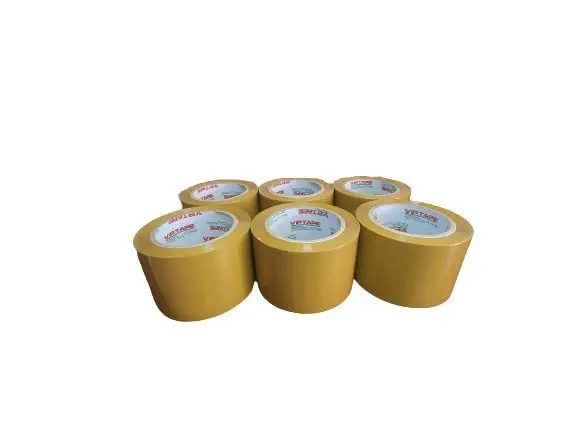

TAPE Packing Tape Tan 3 inch x 110 Yards, Carton Sealing Tape 2.0 mil Thick, 330 Feet, Heavy Duty Tape 06 Rolls.