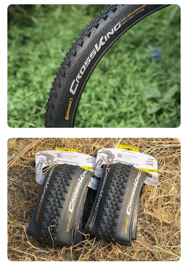 Continental Cross King 27,5/29 MTB faltbarer Reifen 180TPI Mountainbike ShieldWall System Klappreifen Tubeless Ready – Detail 19