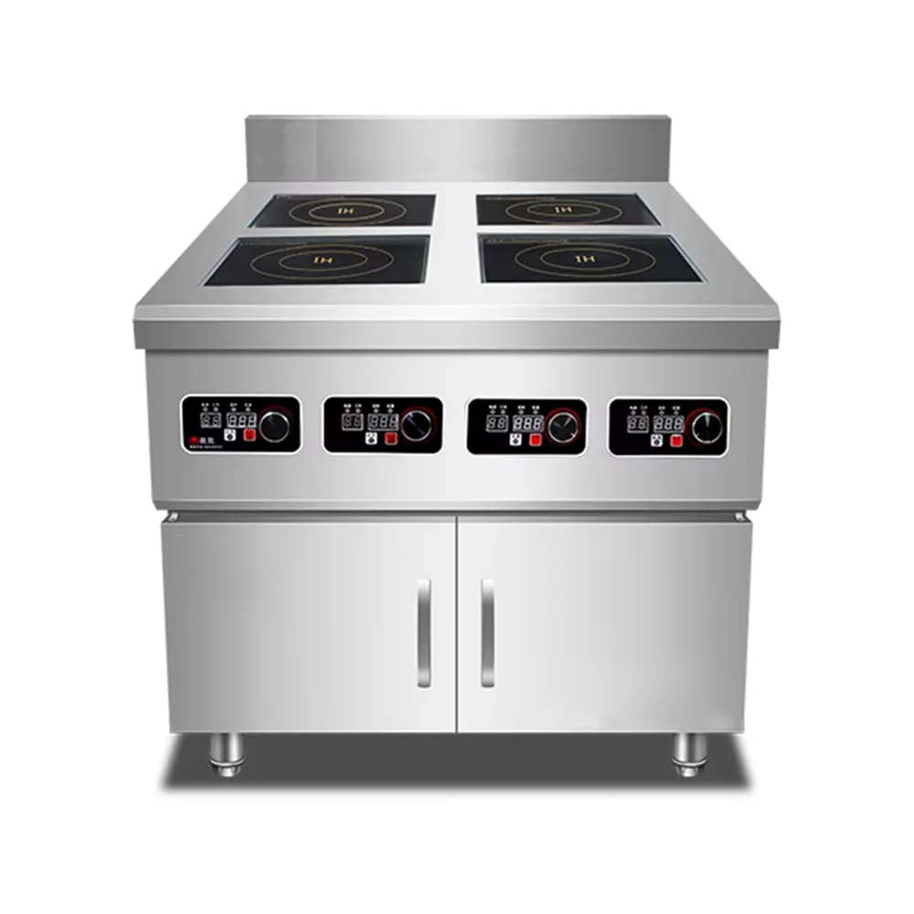 

StovesCommercial Induction Cooker 3500W Four-head High-power Multi-head Suitable For Hotel Restaurant Canteen Induction Cooker