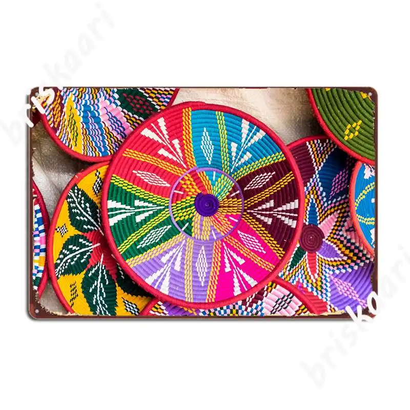 Ethiopian Plates Sefed Poster Metal Plaque pub Party Wall Plaque Printing Tin sign Poster