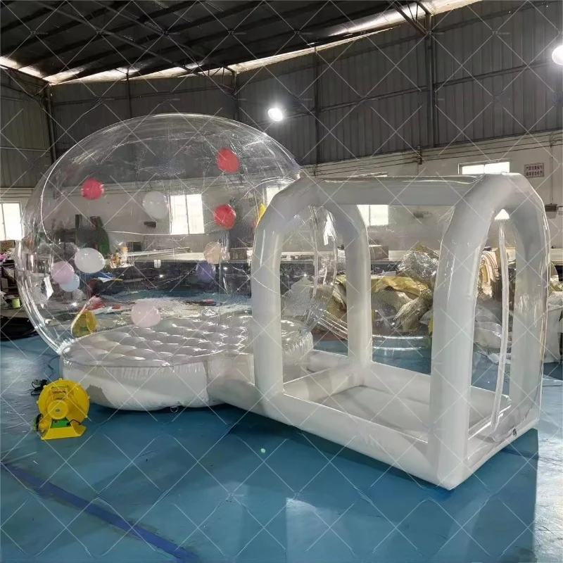 

Hot sale clear transparent tent inflatable dome bubble house for balloons flying inside