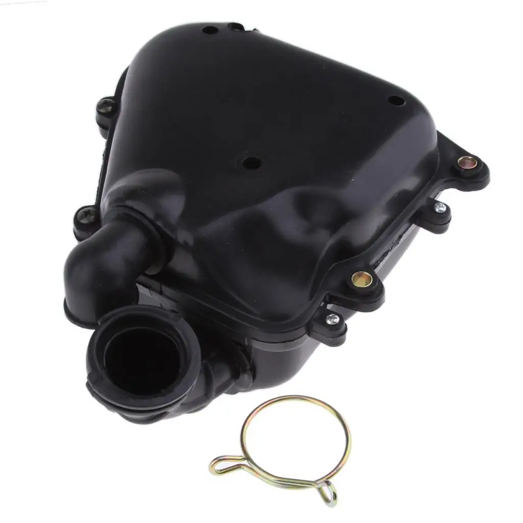 

Черный блок воздушного фильтра с зажимом для воздухоочистителя в сборе для 2-тактного мотоцикла Yamaha JOG50 XH90 скутера