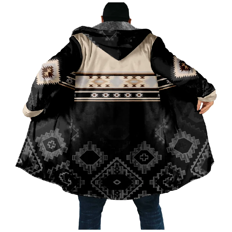 New creative Christmas cotton jacket hooded sweater casual printed men's zippered hooded cardigan cotton jacket gray lining a01