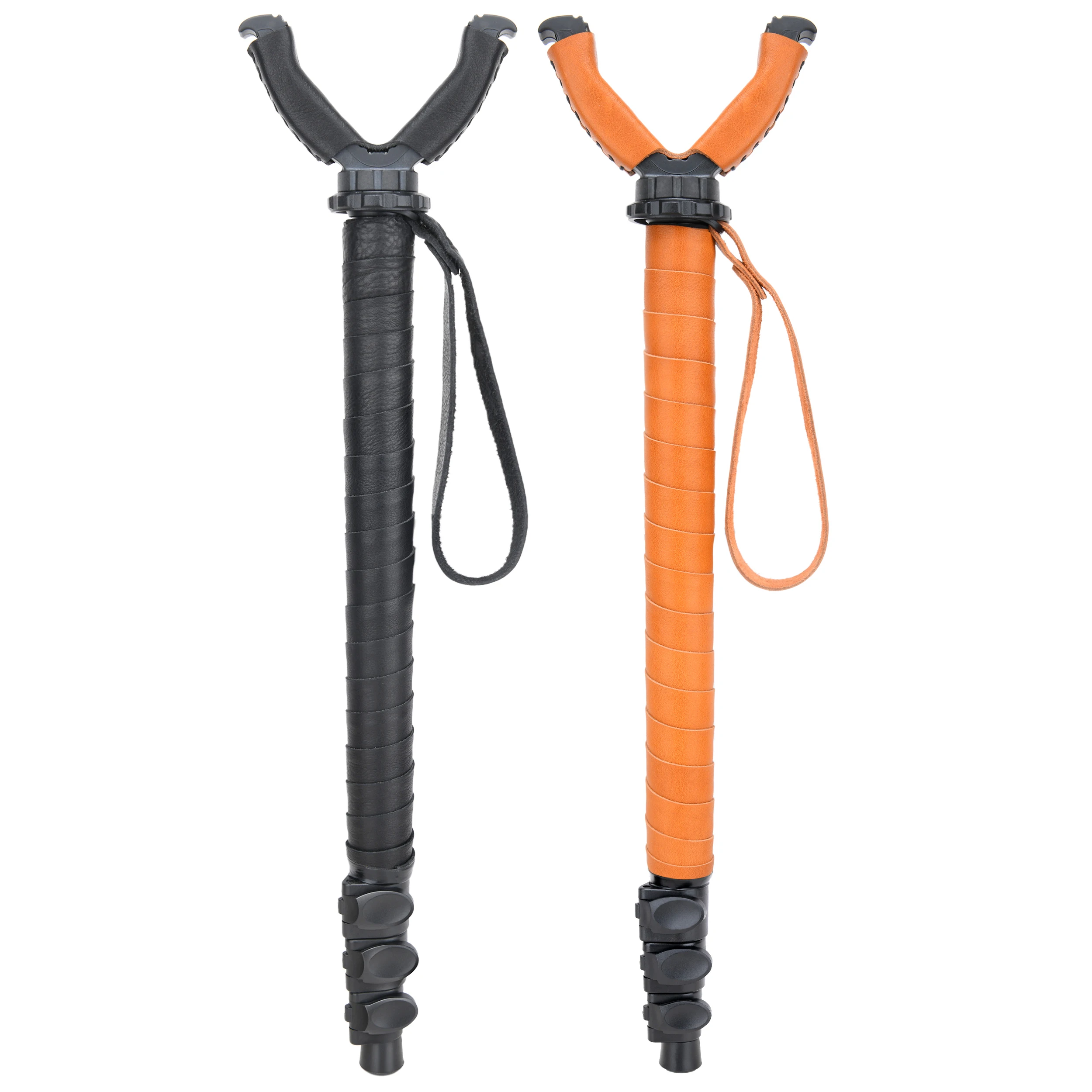 New Shooting Monopod Shooting Stick V Yoke Head Adjustable 21inch -55inch Lightweight Shooting Rest for Outdoor