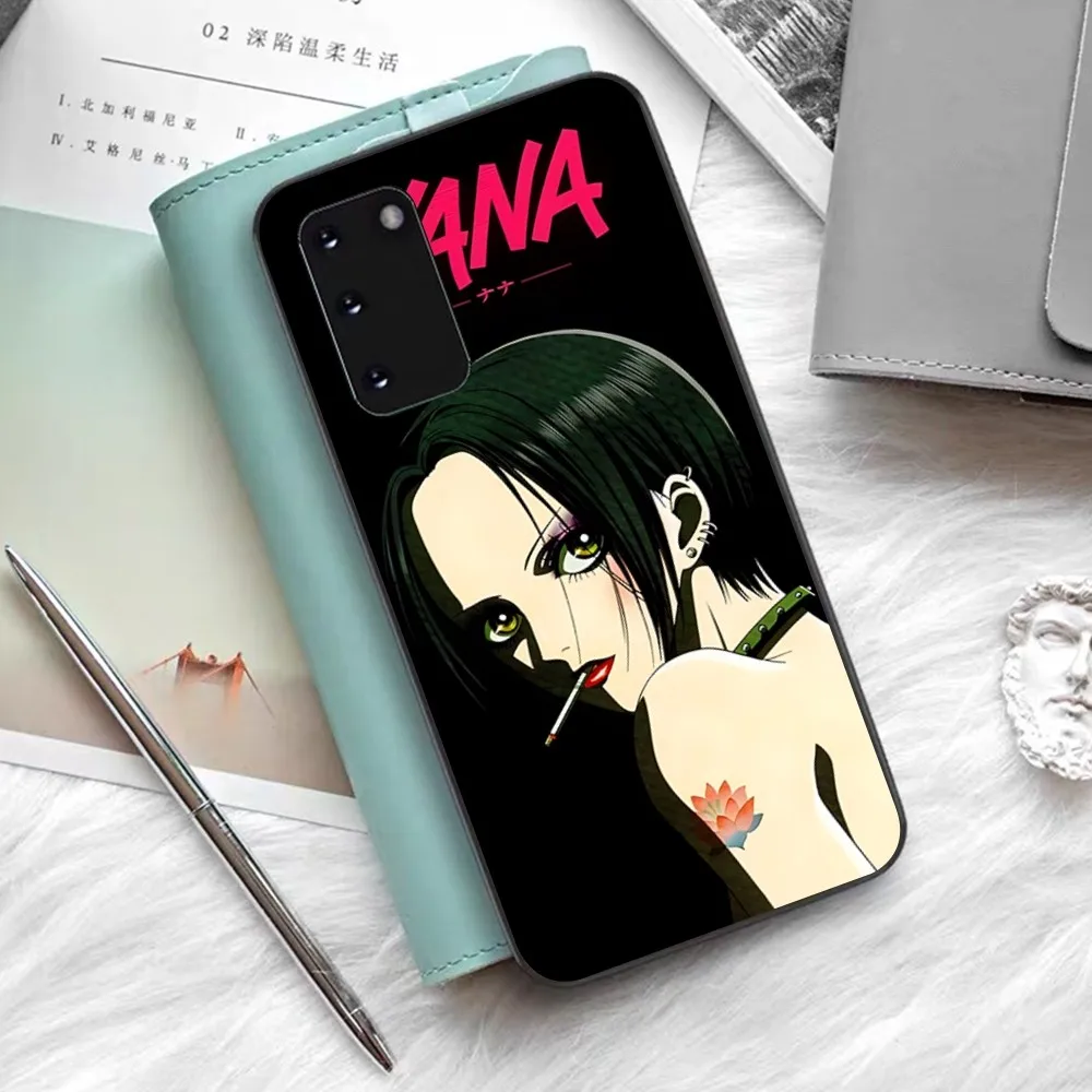 Japanese Anime Cool Girl Oosaki Nana Phone Case For Samsung S 9 10 20 21 22 23 30 23 24 Plus Lite Ultra FE S10lite Fundas