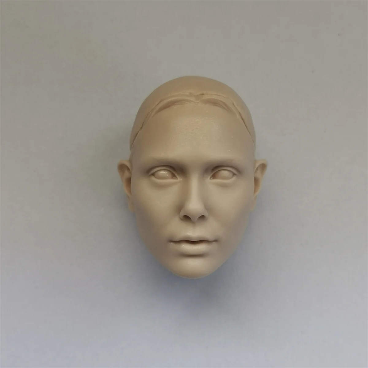 Weibliche Kopf Carving Elizabeth Olsen Star Anime Unbemalt 1/6 Skala Soldat Modell Für 12 Zoll Action Figure Sammlung Spielzeug