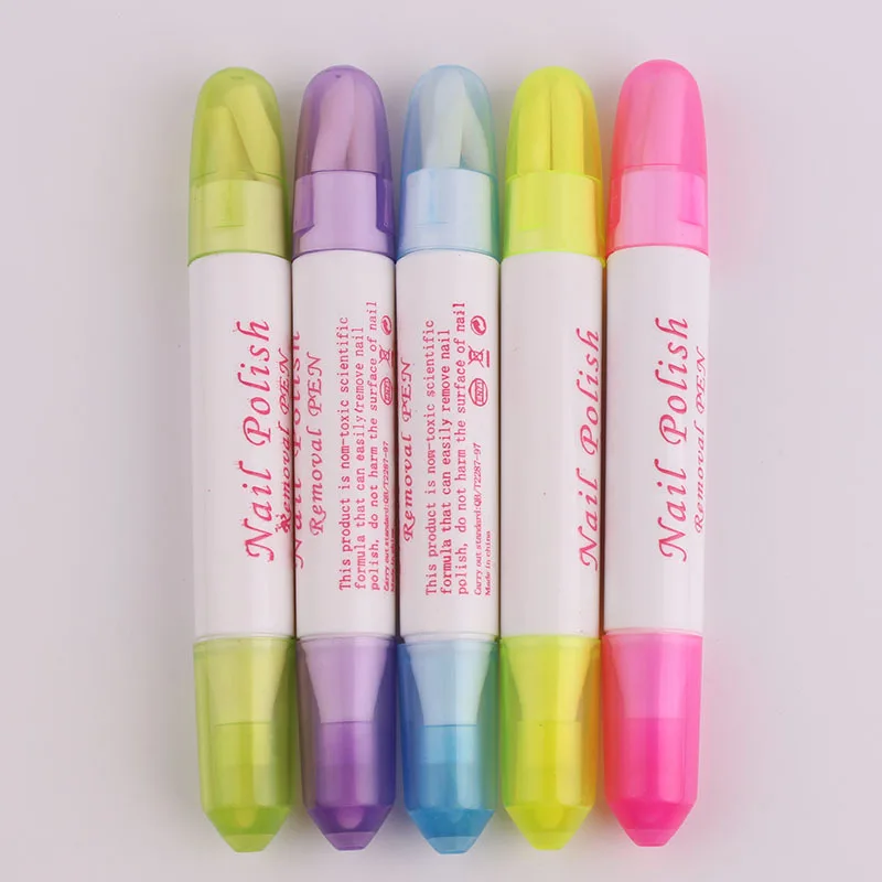 1個入り マニキュアリムーバー 強化ツール エッジ修正ペン ポリッシュ修正 ネイルリムーバーペン