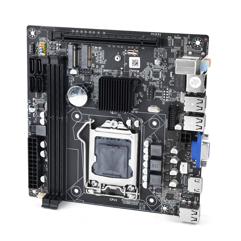 H61S computer motherboard desktop office home ITX small board DDR3 memory LGA 1155CPU slot