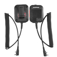 BAOFENG AR-152 Speaker Microphone Black/Camo Tactical Mic Remote Volume Adjustable for UV-5R 82 UV-S9 PLUS 13 PRO Walkie Talkie