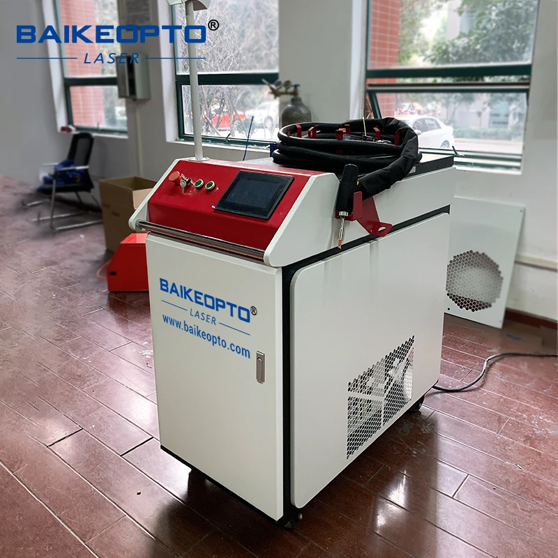 Paint Cleaning Low Maintenance BK-FL2000P-CE Continuous Laser Cleaner Raycus RFL-C025H CE SUP22C Cleaning Head