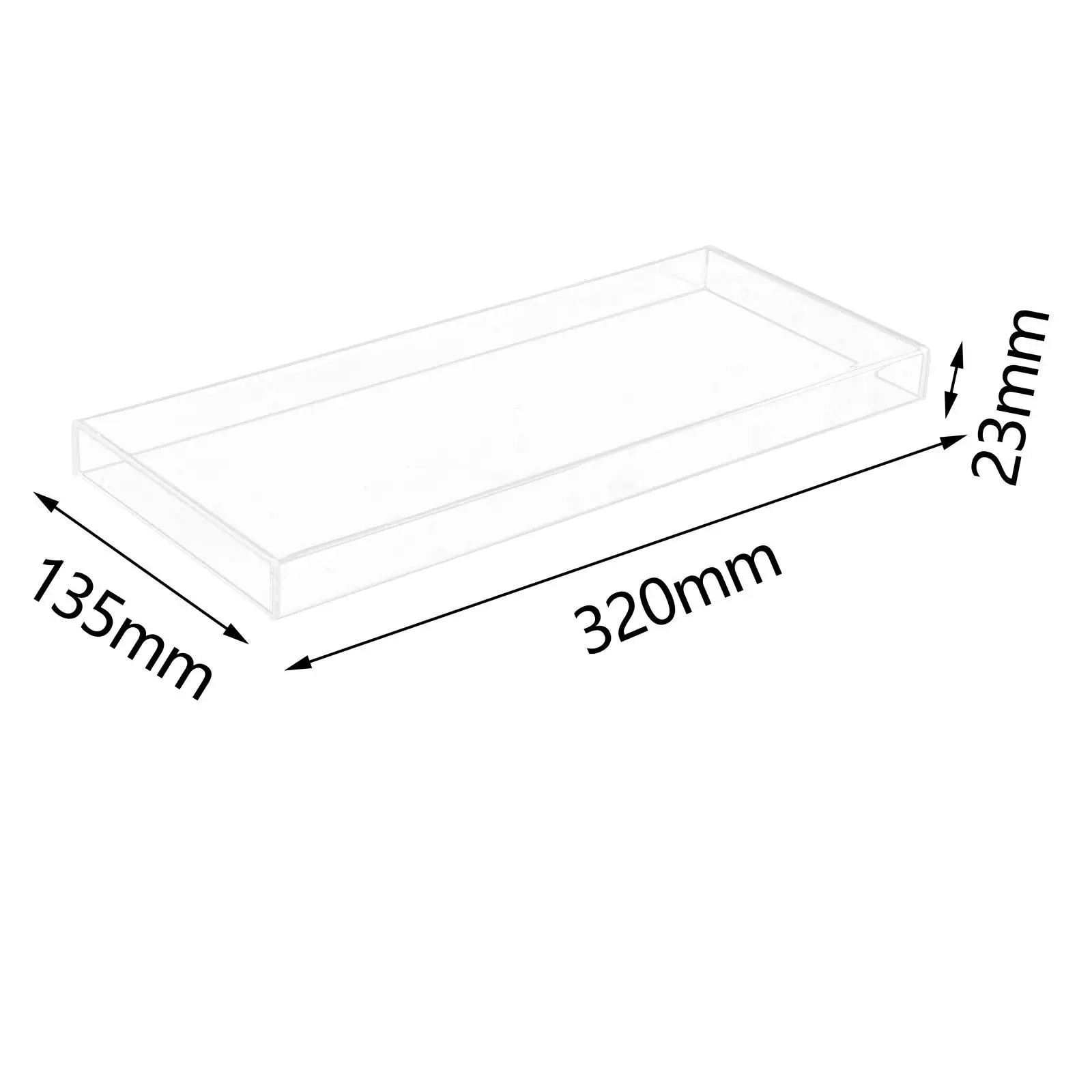 غطاء غبار للوحة المفاتيح من الأكريليك، ملحقات لوحة المفاتيح، غطاء لوحات المفاتيح الشفافة الاحترافية، واقي شفاف للمكتب والمنزل