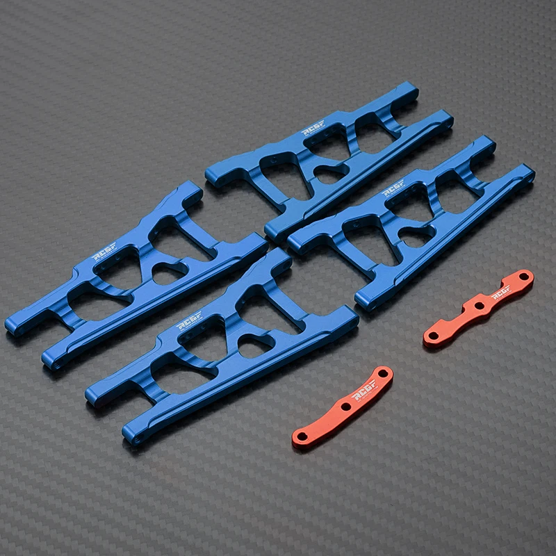 4pcs Metal Front Rear Upper Suspension Arms for Traxxas Rustler Hoss Stampede Slash 4X4 VXL 1/10 RC Car Upgrade Parts