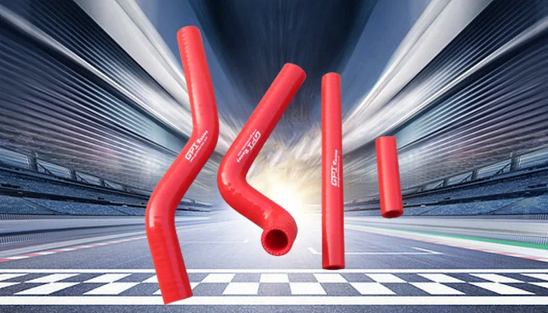 Silicone Radiator Hose For Suzuki RM125 01 02 03 04 05 06 07 08 2001-2008 2001 2002 2003 2004 2005 2006 2007 2008
