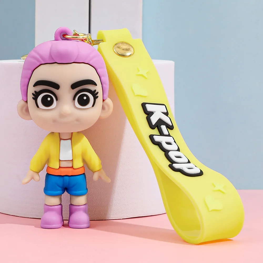 พวงกุญแจแฟชั่นจากอนิเมะเรื่อง “สาวน้อยแม่มด” - ฟิกเกอร์เรซิ่น - พวงกุญแจพีวีซี - กล่องบรรจุภัณฑ์ - พวงกุญแจ