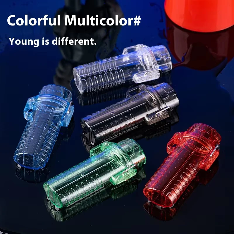 Étui pour briquet Transparent et étanche multifonctionnel, support de couverture pour briquet pleine taille J6